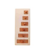 Wooden Story - Drewniana Układanka Puzzle Klocki Długie i Krótkie