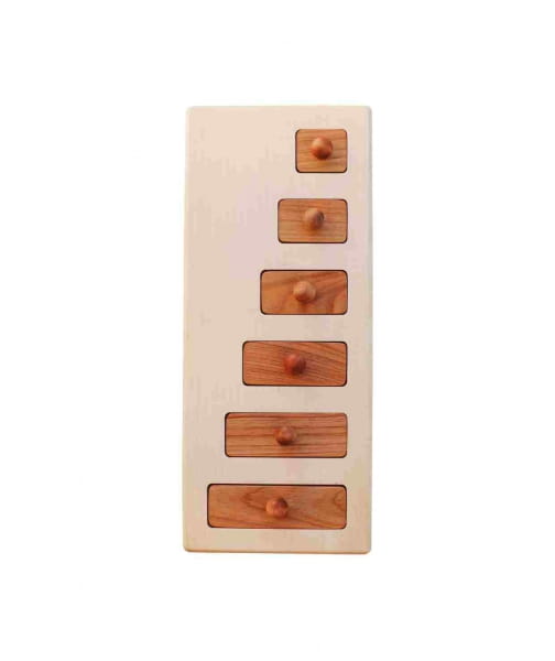 Wooden Story - Drewniana Układanka Puzzle Klocki Długie i Krótkie