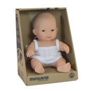 Miniland          -          Lalka dzidziuś Dziewczynka Azjatka 21cm Miniland Baby