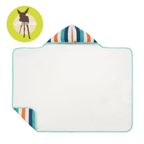 Lassig  -  Ręcznik z Kapturem Multistripe 0 - 24m