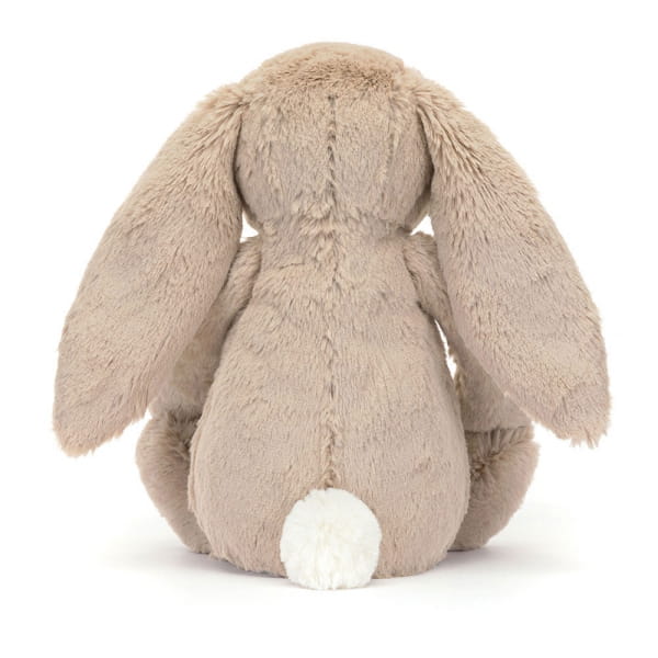 Jellycat  -  Przytulanka Maskotka Blossom Petal Królik Beżowy Kolorowe Uszy 31cm
