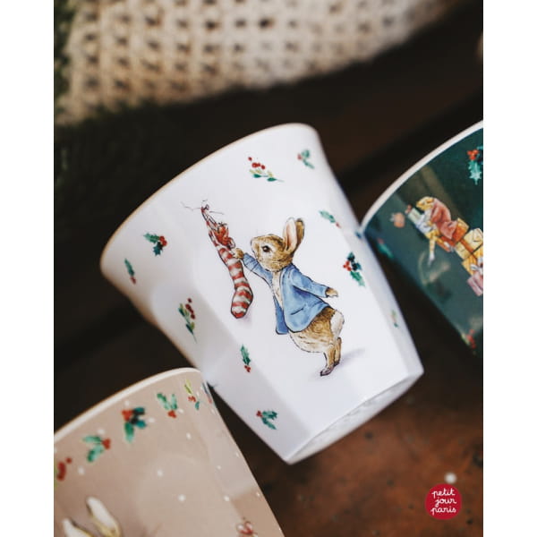 Petit Jour Paris® - Kubek 220 ml Peter Rabbit Christmas Snow