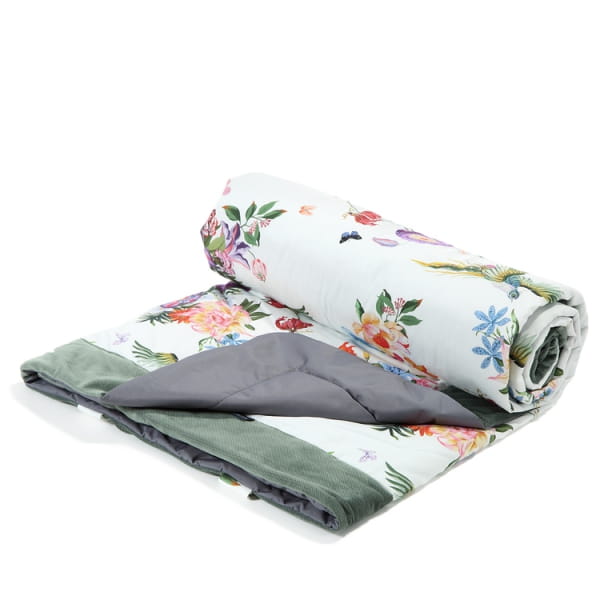 La Millou  -  Velvet Collection  -  koc Picnic z Kieszonką, Mata do Zabawy xl  -  Paradise  -  Khaki