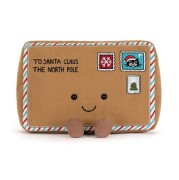 Jellycat   -   Przytulanka Amuseables List do Świętego Mikołaja