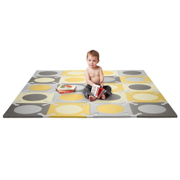 Skip hop  -  Mata Piankowa Playspot Grey/gold