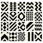 Skip hop  -  Mata Playspot Black/cream geo