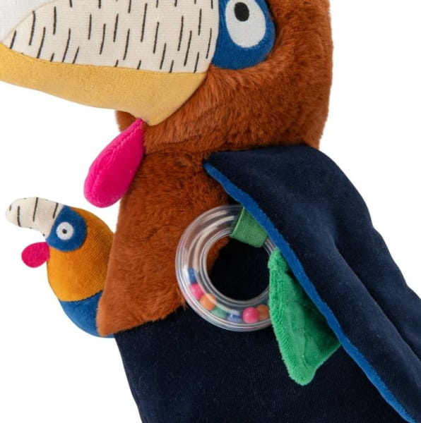 Moulin Roty                 -         Maskotka Aktywizująca. Ptak Calao la Foret Mawa