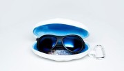 Babiators Polaryzacja Okulary + Etui Black ops Black Blue Lenses 0 - 3lat