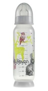 Beaba  -  Butelka Antykolkowa z Uchwytem 330ml Bunny Yellow