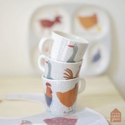 Maison Petit Jour® - Kubek z Jednym Uchem, do Picia Dla Dziecka, Seria Farma | Maison Petit Jour®