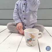 Petit Jour Paris® - Kubek z Jednym Uchem, do Picia Dla Dziecka, Królik Piotruś
