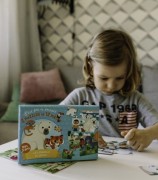 Auzou - Zestaw 2x Puzzle Antarktyda i Dżungla 3+ 61950