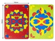 Sabbiarelli  -  Magiczny Piasek do Kolorowania, Pocket Kit, Mandala, 5l+