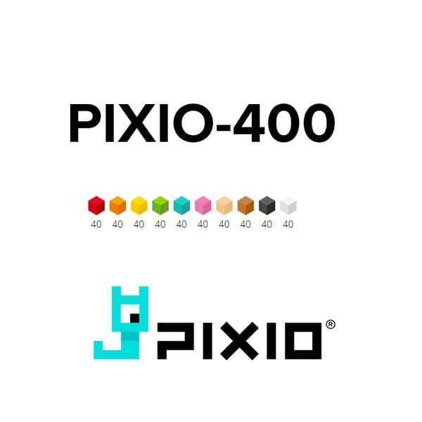 PIXIO® - Klocki Magnetyczne Pixio 400 | Design Series | Pixio®