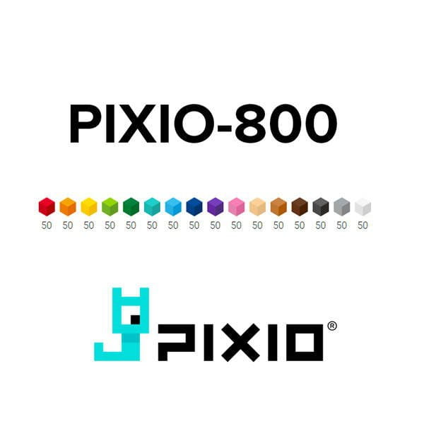 PIXIO® - Klocki Magnetyczne Pixio 800 | Design Series | Pixio®