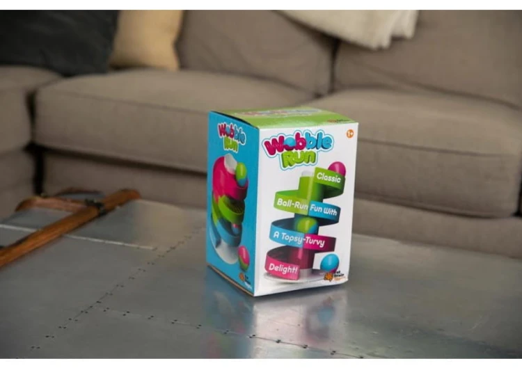 Fat Brain Toys      -      Kołyszący Się Tor Dla Kulek Wobble Run