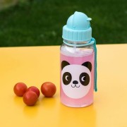 Rex London - Bidon ze Słomką 500 Ml, Panda Miko