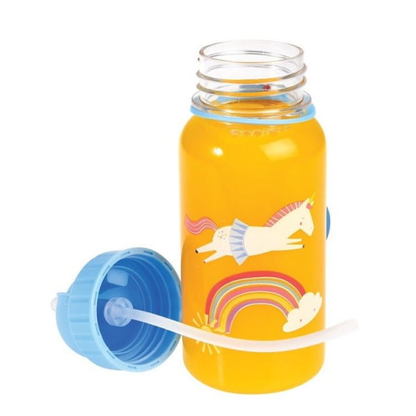 Rex London - Bidon ze Słomką 500 Ml, Magiczny Jednorożec