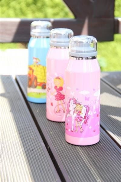 Alfi  -  Bidon Termiczny dla Dzieci Isobottle Model 2018 0,35l, Różowy Jednorożec