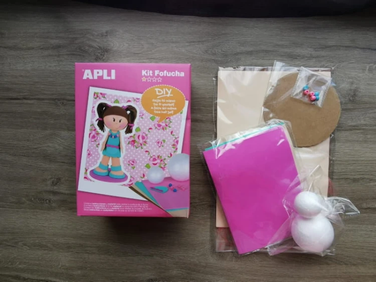 Apli Kids - Lalka Fofucha Apli Kids  -  Dziewczynka