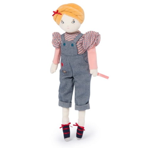 Moulin Roty        -         Materiałowa Lalka Mademoiselle Elegantka 39 cm 642527