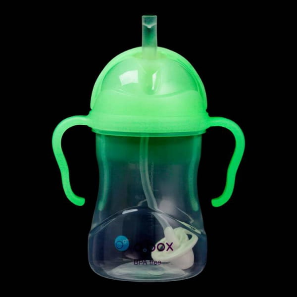 B.BOX - Bidon ze Słomką 240ml, Glow in The Dark, B.box