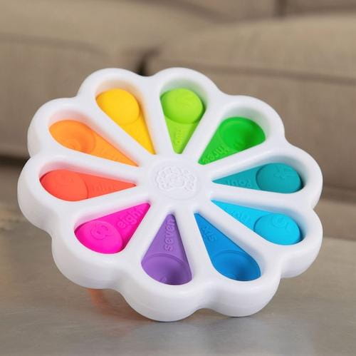 Fat Brain Toys   -   Sensoryczne Bąbelki Cyferki Bąbelki Cyferki Dimpl Digits