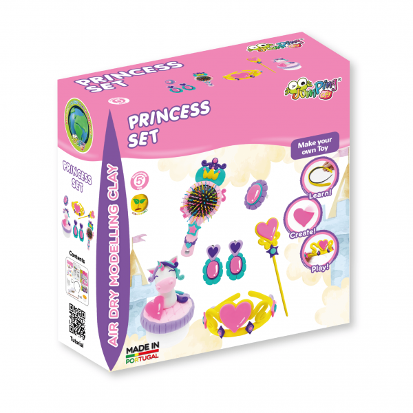 JumpingClay - Jumping Clay | Zestaw Kreatywny Akcesoria Księżniczki