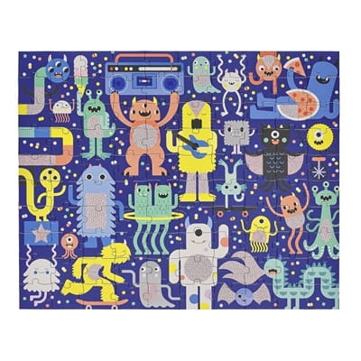 Petit Collage     -     Puzzle Ukryte Obrazki Potworki