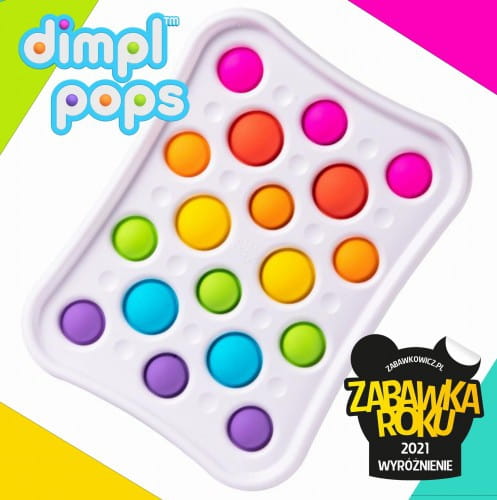 Fat Brain Toys      -      Sensoryczna Zabawka Bąbelki Dimpl Pops
