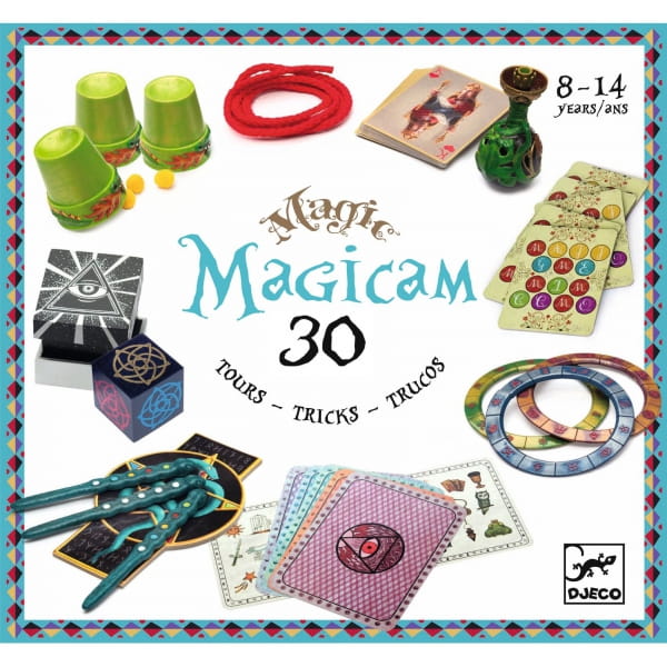 Djeco              -             Zestaw 30 Magicznych Sztuczek Magicam Dj09966