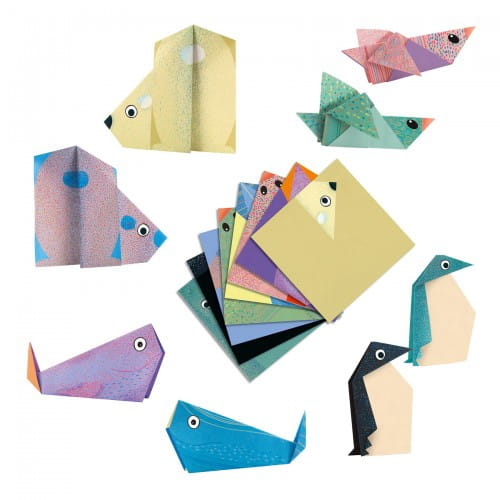 Djeco       -       Origami Zwierzęta Polarne Dj08777