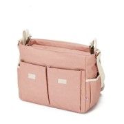 MY BAG'S - My Bag's Torba do Wózka Flap Bag Happy Family Pink
