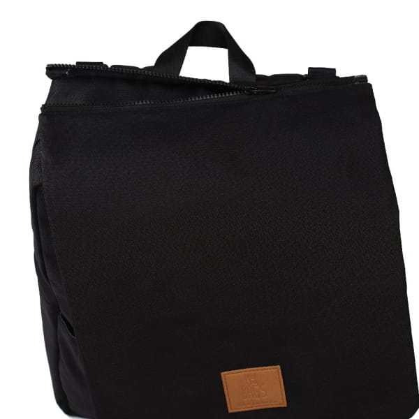 MY BAG'S - My Bag's Plecak Reflap Eco Black/cream