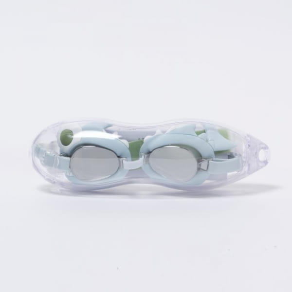 Sunnylife -  Okulary Pływackie Dla Dzieci   -  Shark Tribe, Khaki