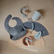 Mushie      -      Silikonowy Gryzak na Kółku – Space