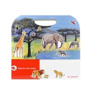 Egmont Toys       -       Układanka, Gra Magnetyczna       -       Dżungla