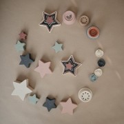 mushie -  Piramida układanka Sensoryczna Nesting Star