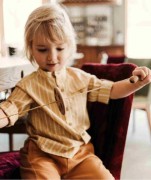 Wooden Story - Drewniany Wirujący Krążek Buzz
