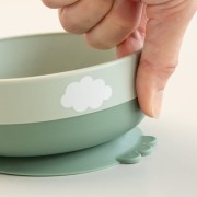 Done by Deer - Done by Deer Pierwszy Zestaw Obiadowy Foodie Happy Clouds Green