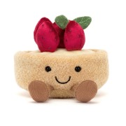 Jellycat   -    Przytulanka Amuseables Wesoła Tarta Truskawkowa Fleurette