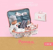 Djeco                      -    Lalka dla dzieci z Walizką i Akcesoriami  Vanille Pomea Dj07866