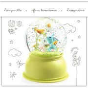 Djeco      -      Lampka Nocna Śnieżna Kula Króliczek