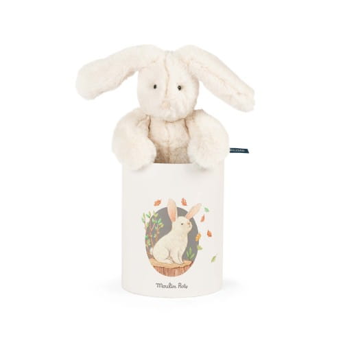 Moulin Roty                     -                       Przytulanka Pluszowy Królik Louison w Ozdobnym Pudełku