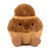 Jellycat     -     Przytulanka Maskotka Amuseables Wesoła Brigitte Brioche 15cm