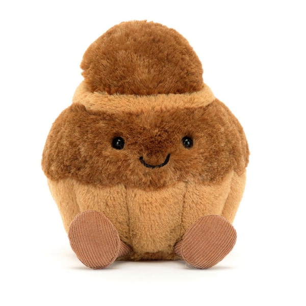 Jellycat     -     Przytulanka Maskotka Amuseables Wesoła Brigitte Brioche 15cm