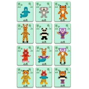 Magnetyczne Puzzle Djeco - Inzebox Safari, 2+