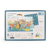 Moulin Roty            -        Puzzle Tekturowe Statek 200 Elementów le Jardin