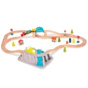 B.toys   -   Wood &amp; Wheels Wooden Train Set in a Bucket – Górska Kolejka