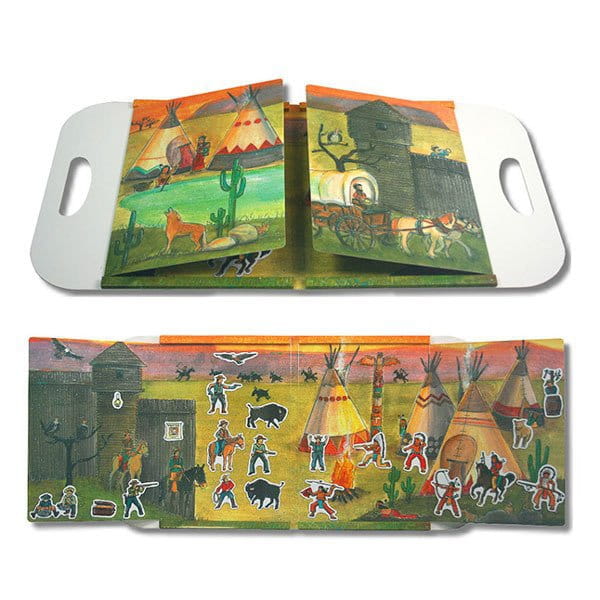 Egmont Toys® - Układanka, Gra Magnetyczna, Kowboje i Indianie | Egmont Toys®